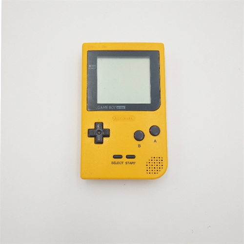 Game Boy Pocket Konsol - Gul - SNR MH18752930 (B Grade) (Genbrug)